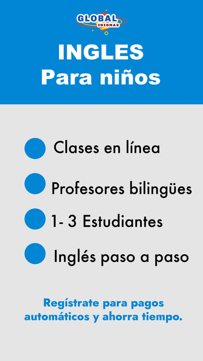 Clases de inglés para niños